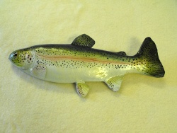 Finished Rainbow Trout Replica